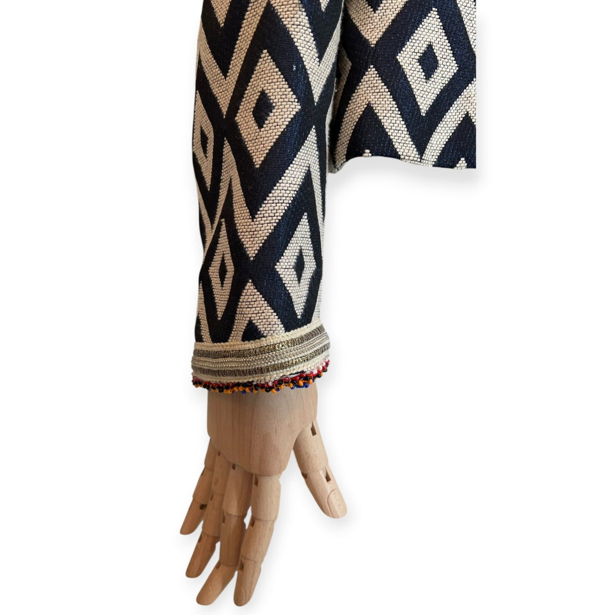 Pre-Loved Bazar Deluxe Ethnojacke mit Fransen