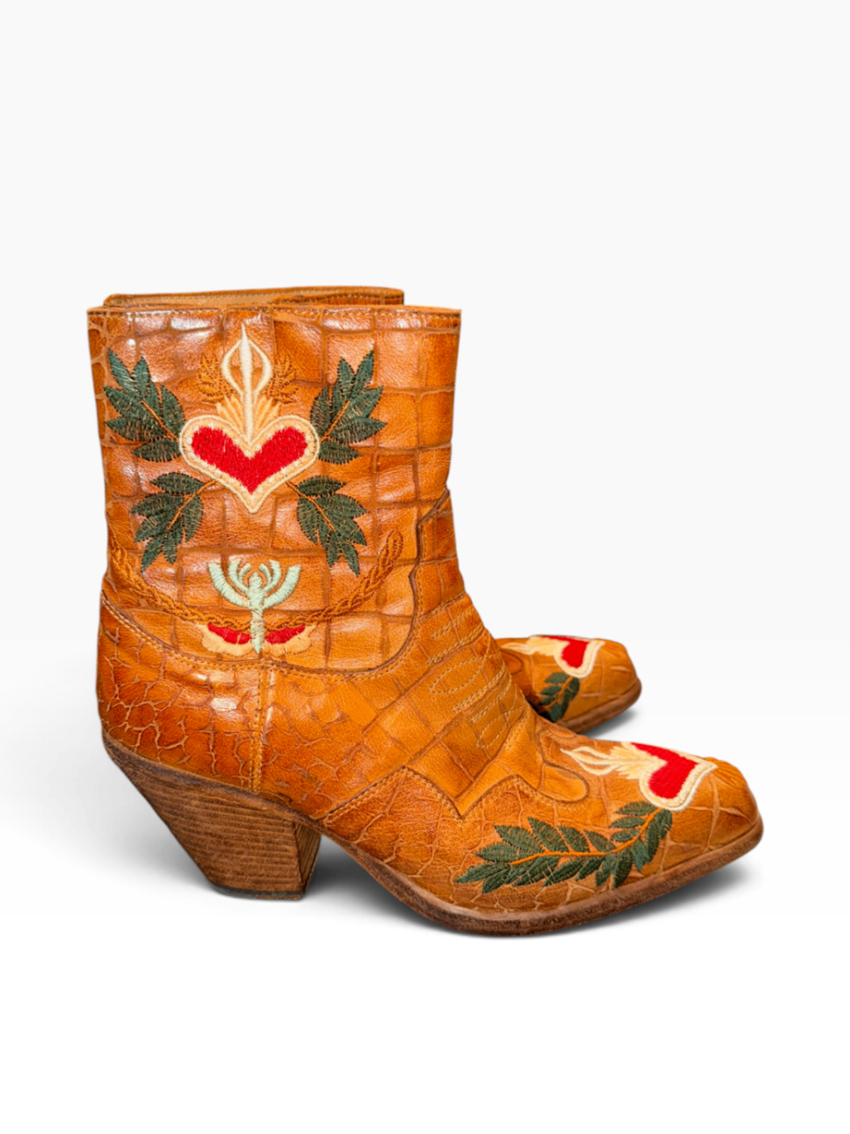 Pre-Loved Fauzian Jeunesse Cowboy Stiefelette