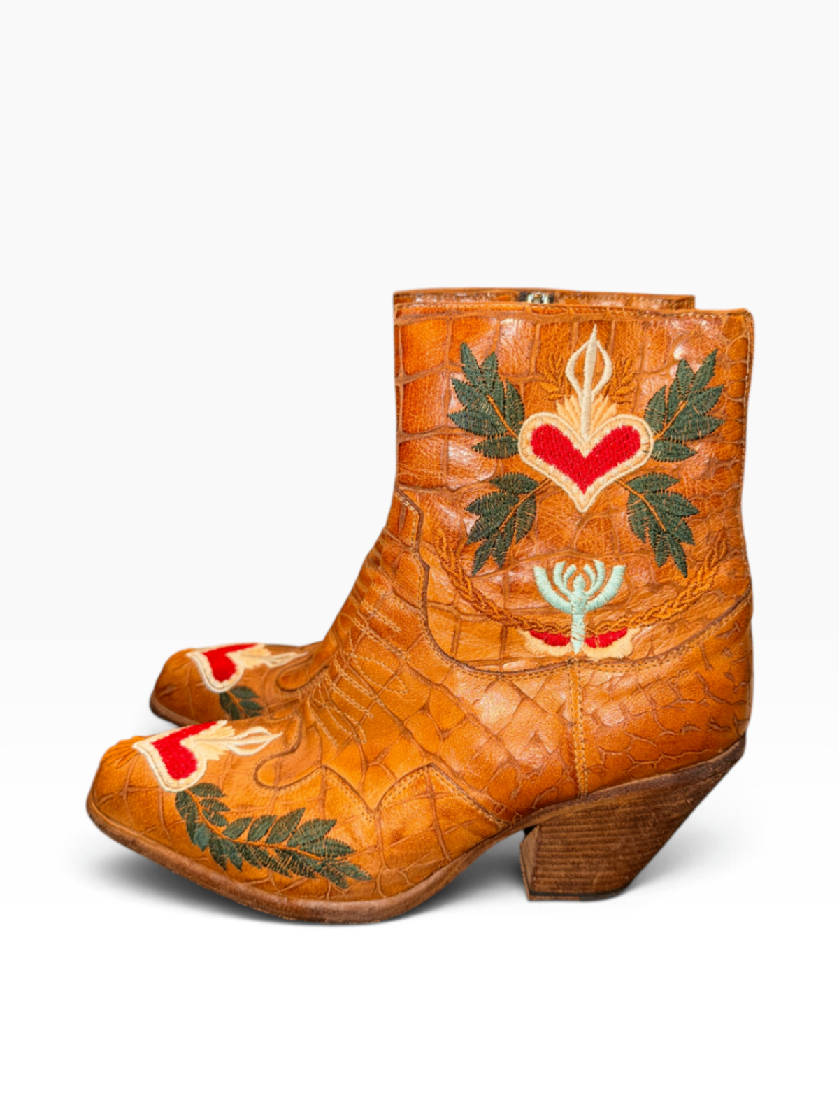 Pre-Loved Fauzian Jeunesse Cowboy Stiefelette