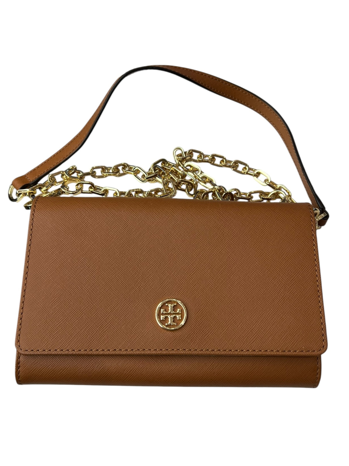 Pre-Loved Tory Burch Robinson Chain Wallet