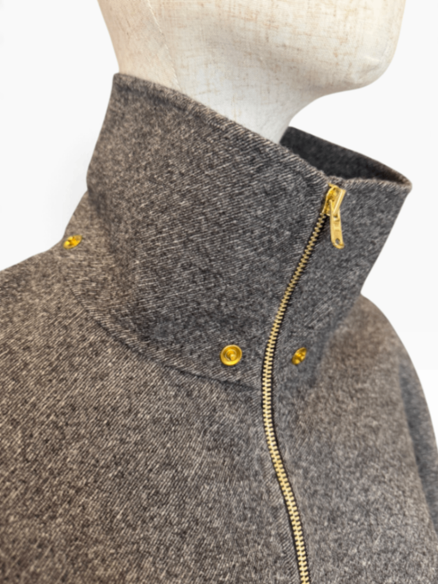 Pre-Loved ODEEH Wolljacke mit Stehkragen