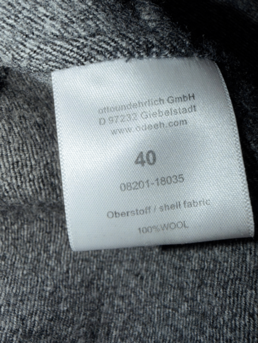 Pre-Loved ODEEH Wolljacke mit Stehkragen