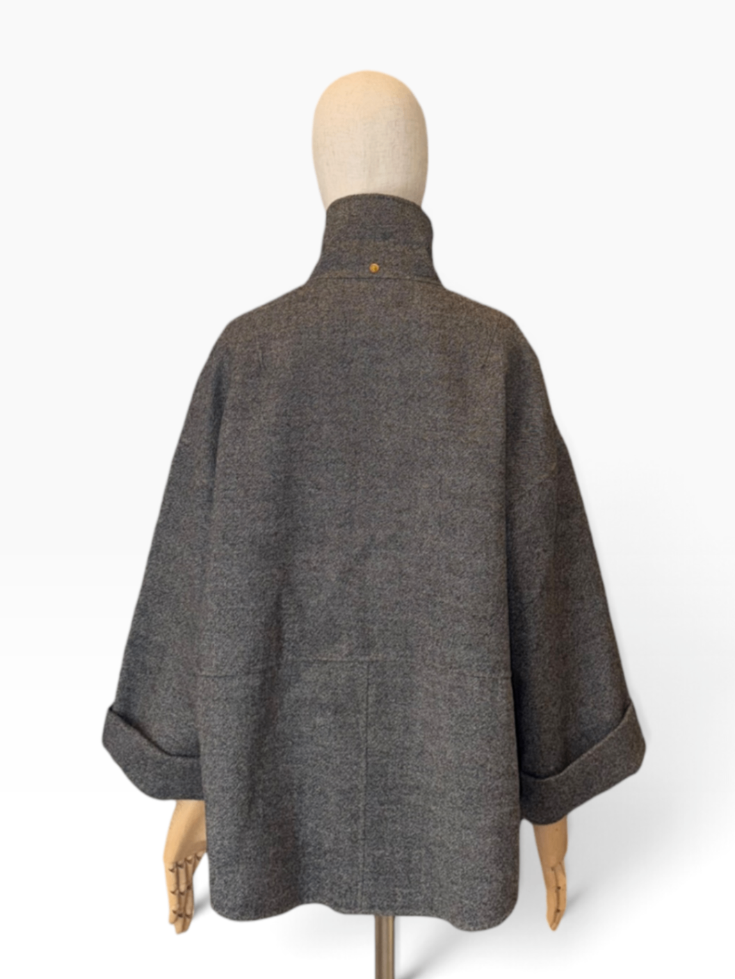Pre-Loved ODEEH Wolljacke mit Stehkragen