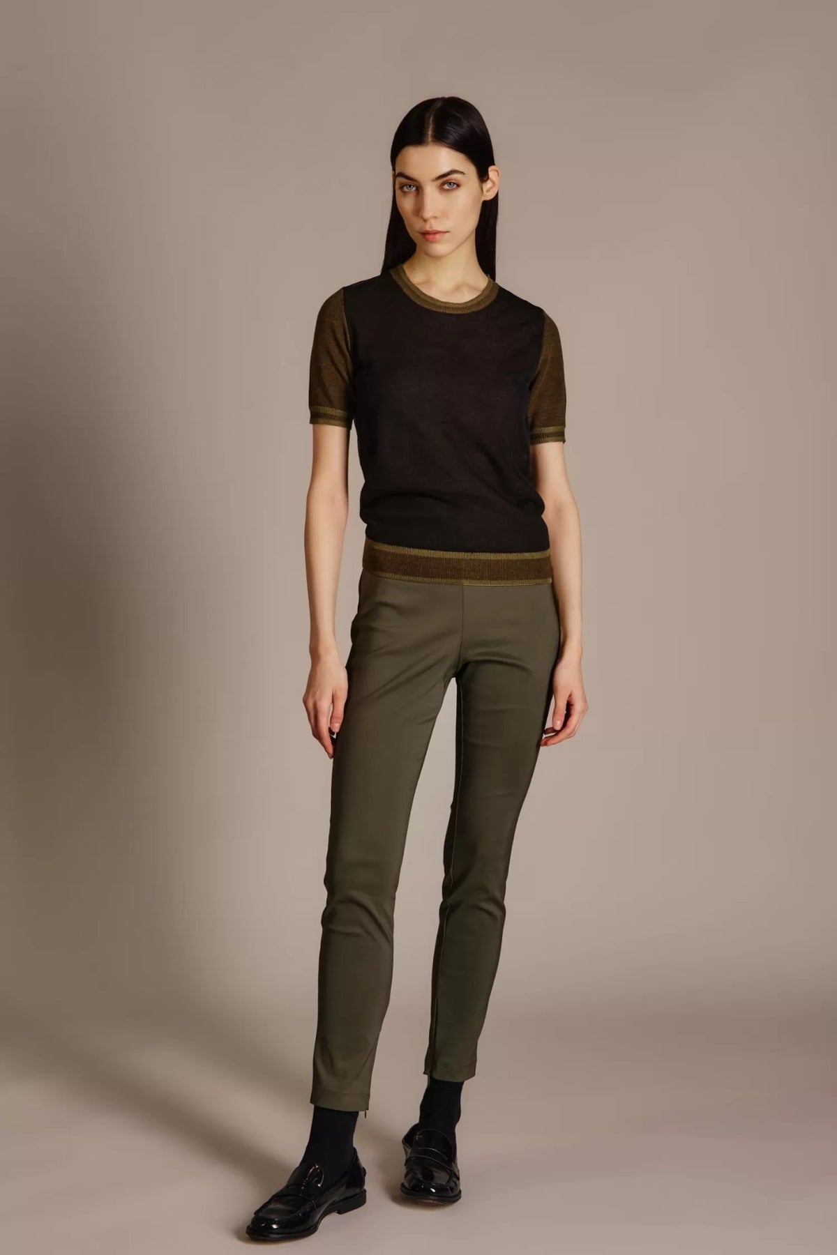 Nenette T-Shirt Melissa Militärgrün