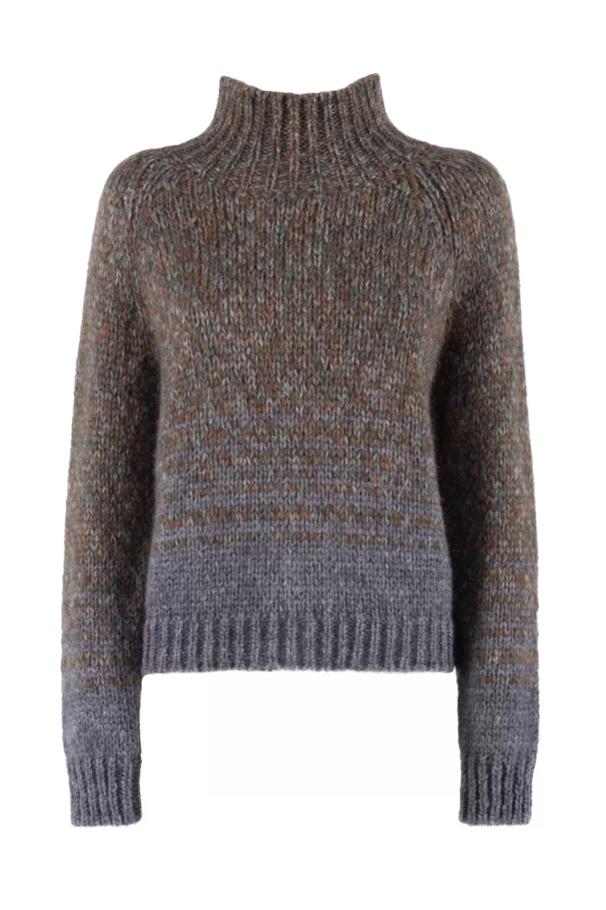 Nenette Rollkragenpullover Magda Camouflage