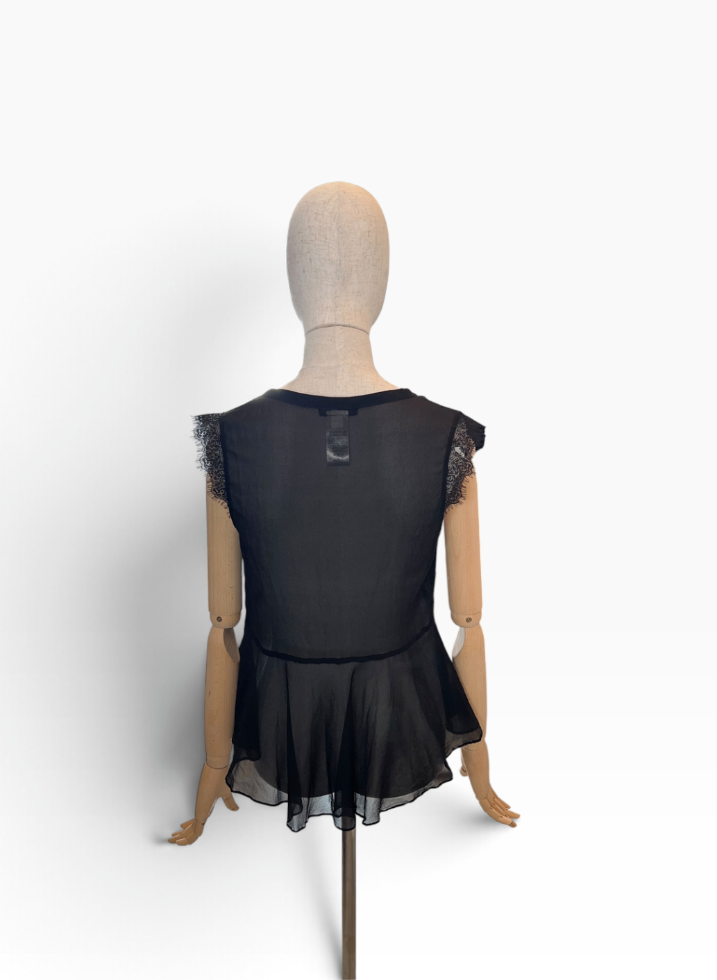 Pre-Loved Pinko Top mit Strasssteinen