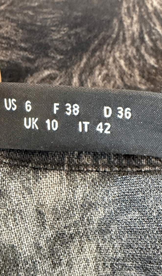 Pre-Loved AKRIS Tunika marmoriert