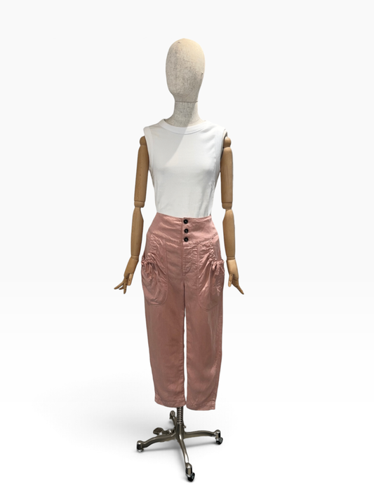 Pre-Loved Isabel Marant Étoile Cropped Jeans Rosé