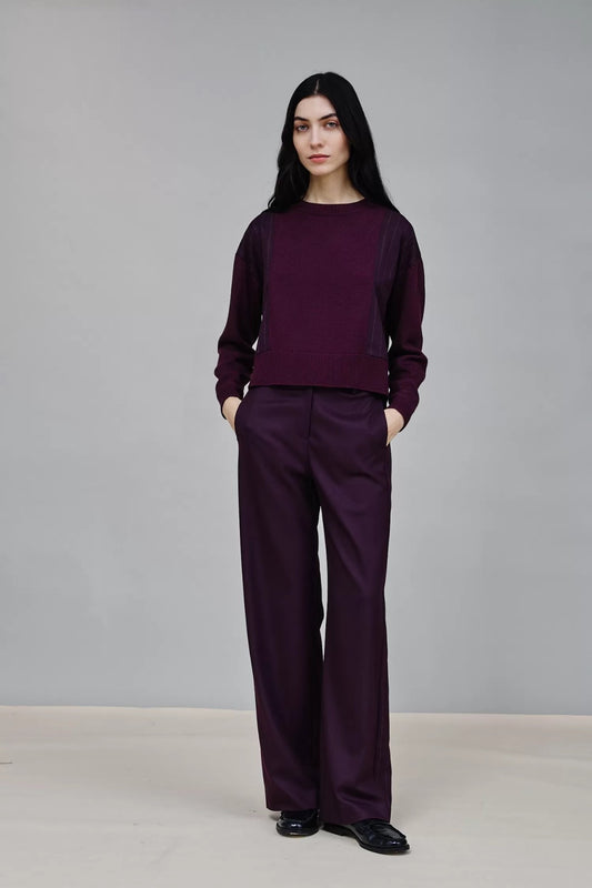 Nenette Pullover Michel Bordeaux