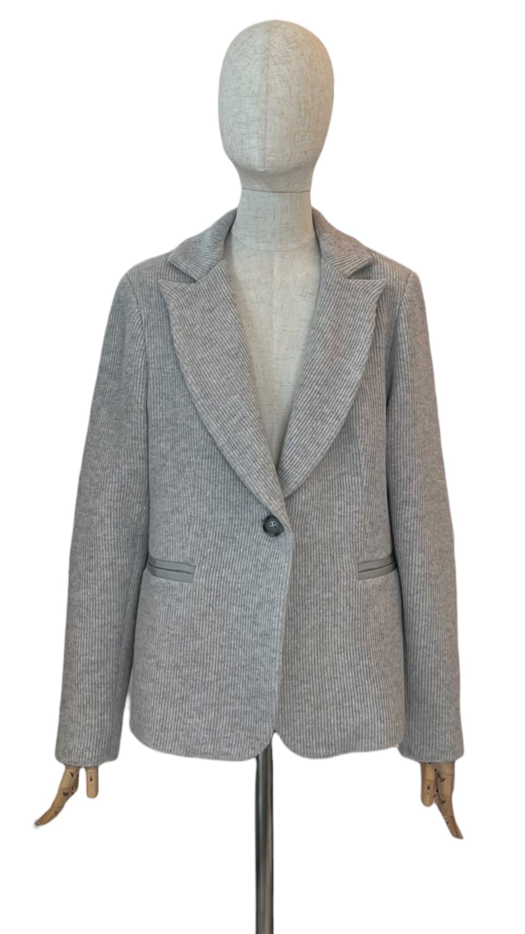 Rocco Ragni Strickjacke Perlgrau