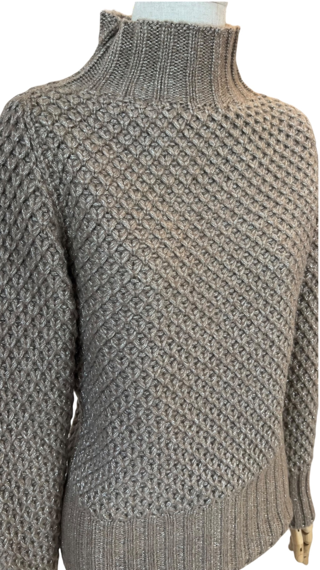 Rocco Ragni Rollkragenpullover Beige