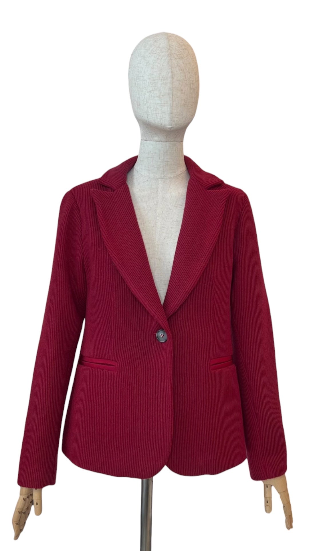 Rocco Ragni Strickjacke Bordeaux
