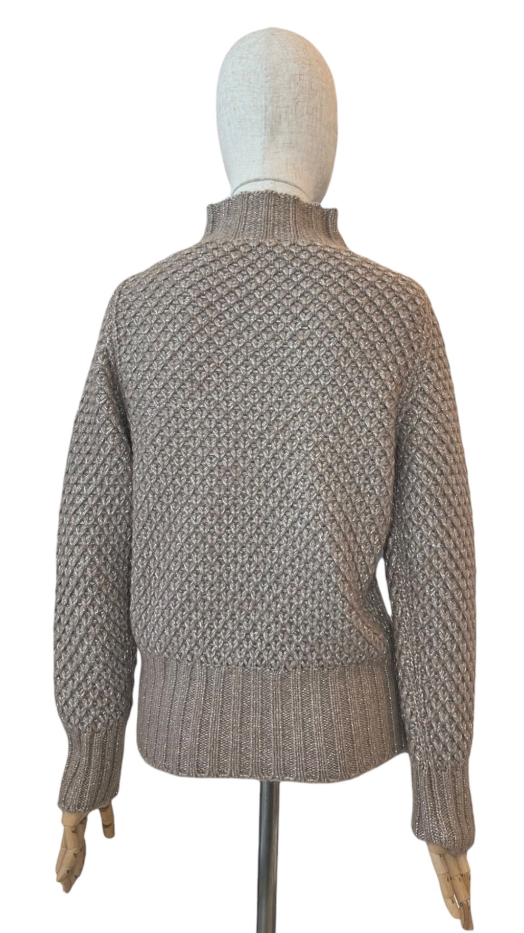 Rocco Ragni Rollkragenpullover Beige
