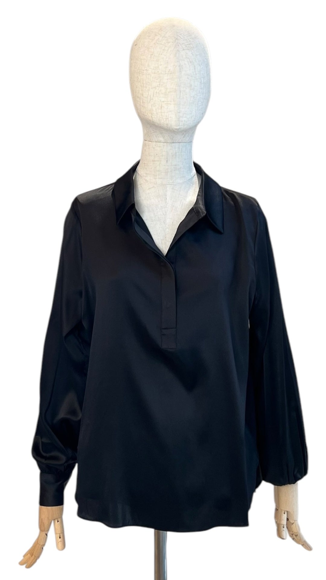 Charlotte Sparre Bluse CHIC POLO – Schwarz