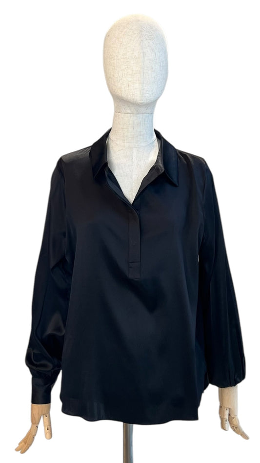 Charlotte Sparre Bluse CHIC POLO – Schwarz