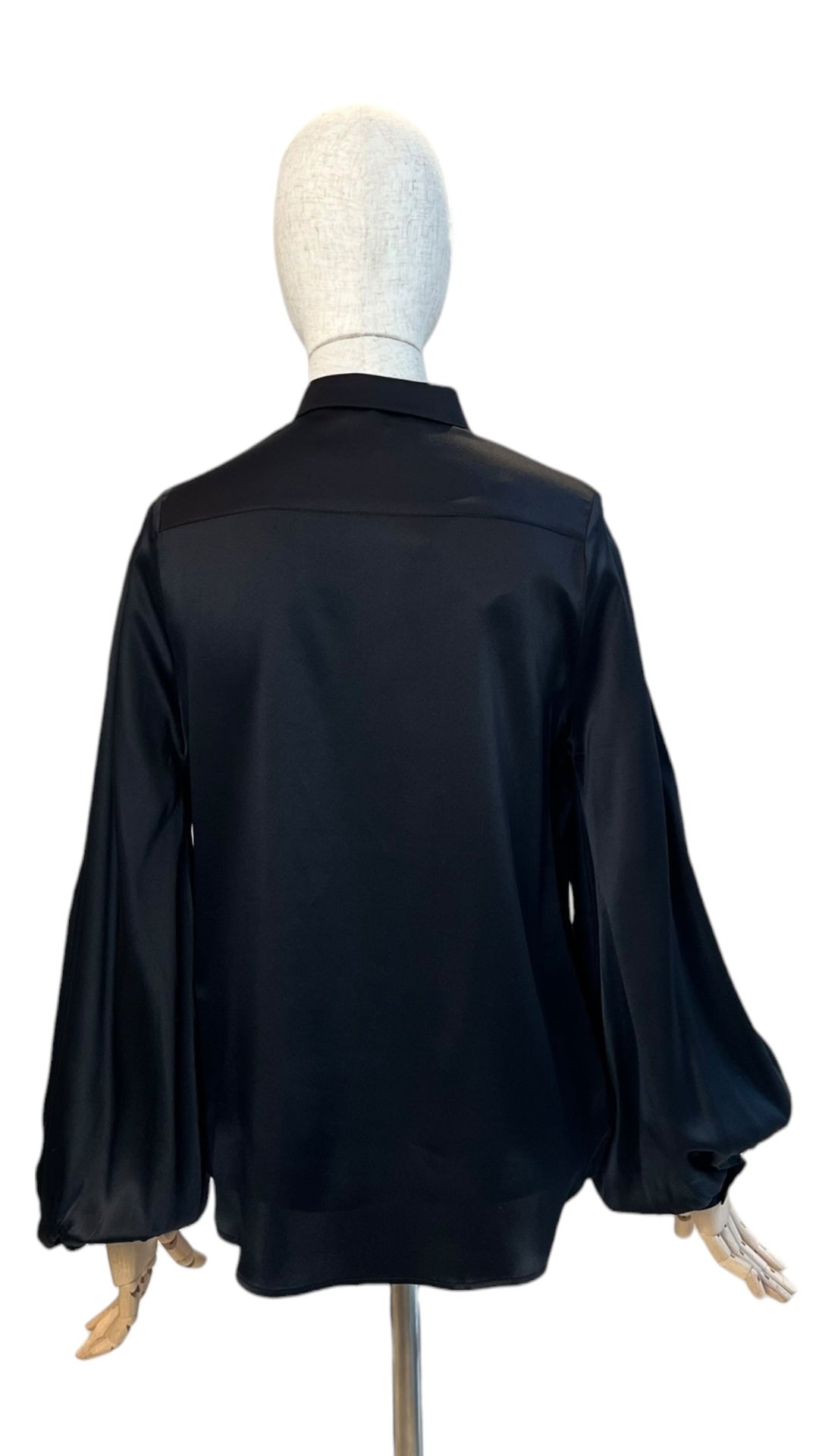 Charlotte Sparre Bluse SIMPLE SHIRT –Schwarz