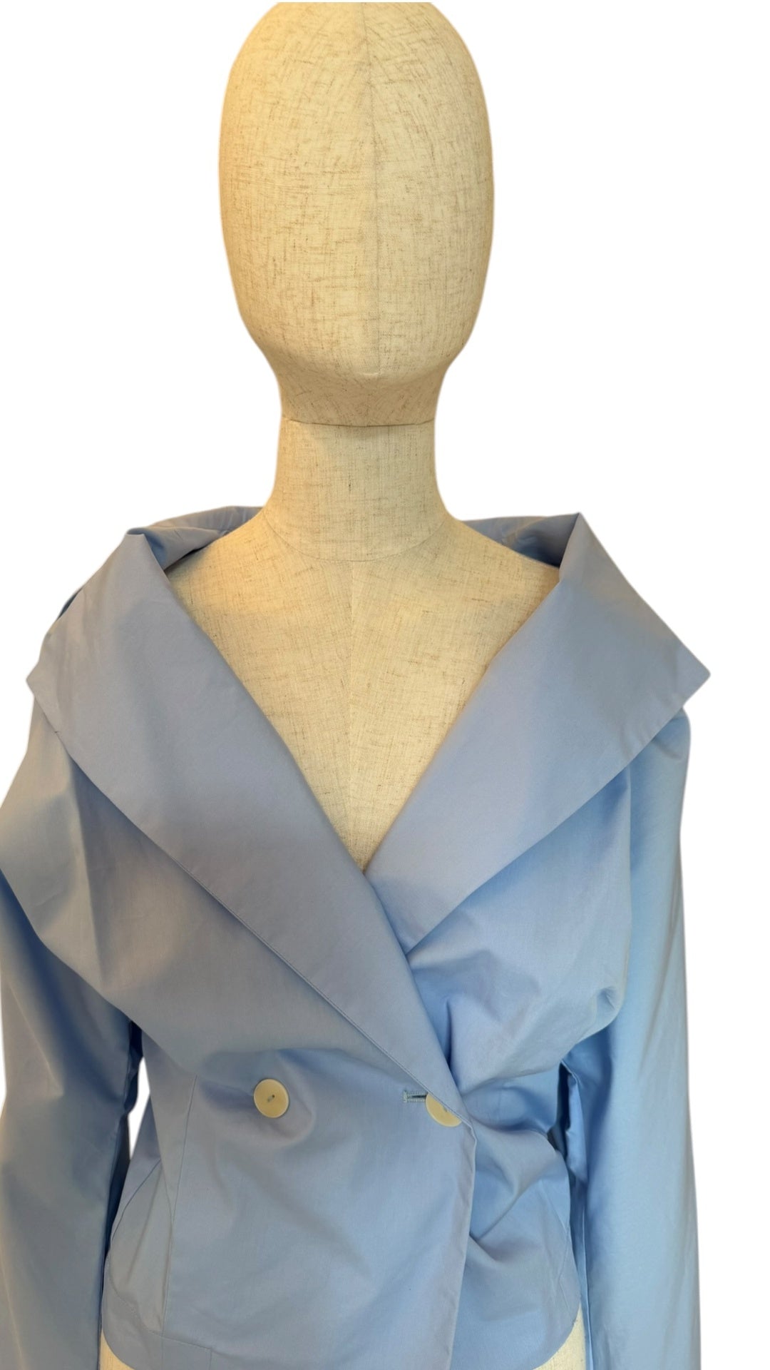 Giovanna Nicolai Double Chest Shirt Blau N130
