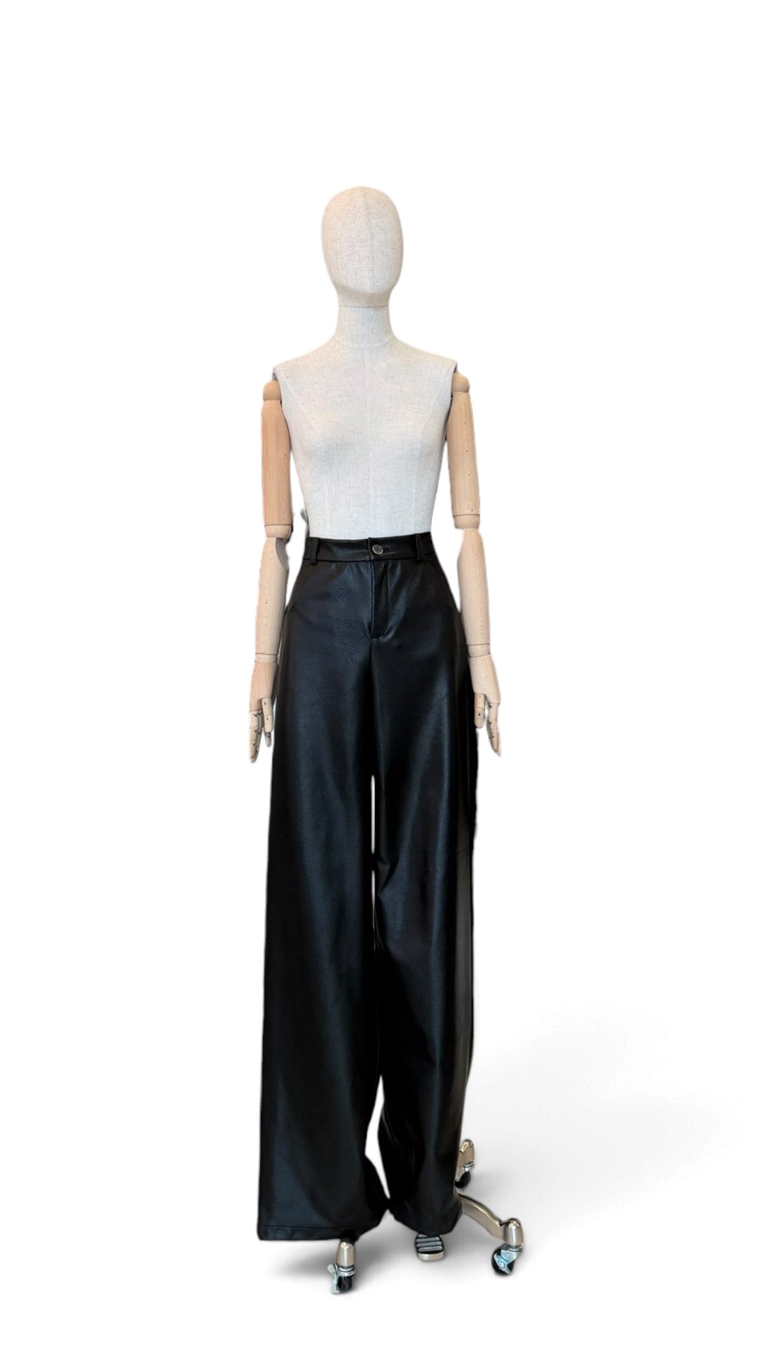 Giovanna Nicolai Hose Metallic Schwarz N122