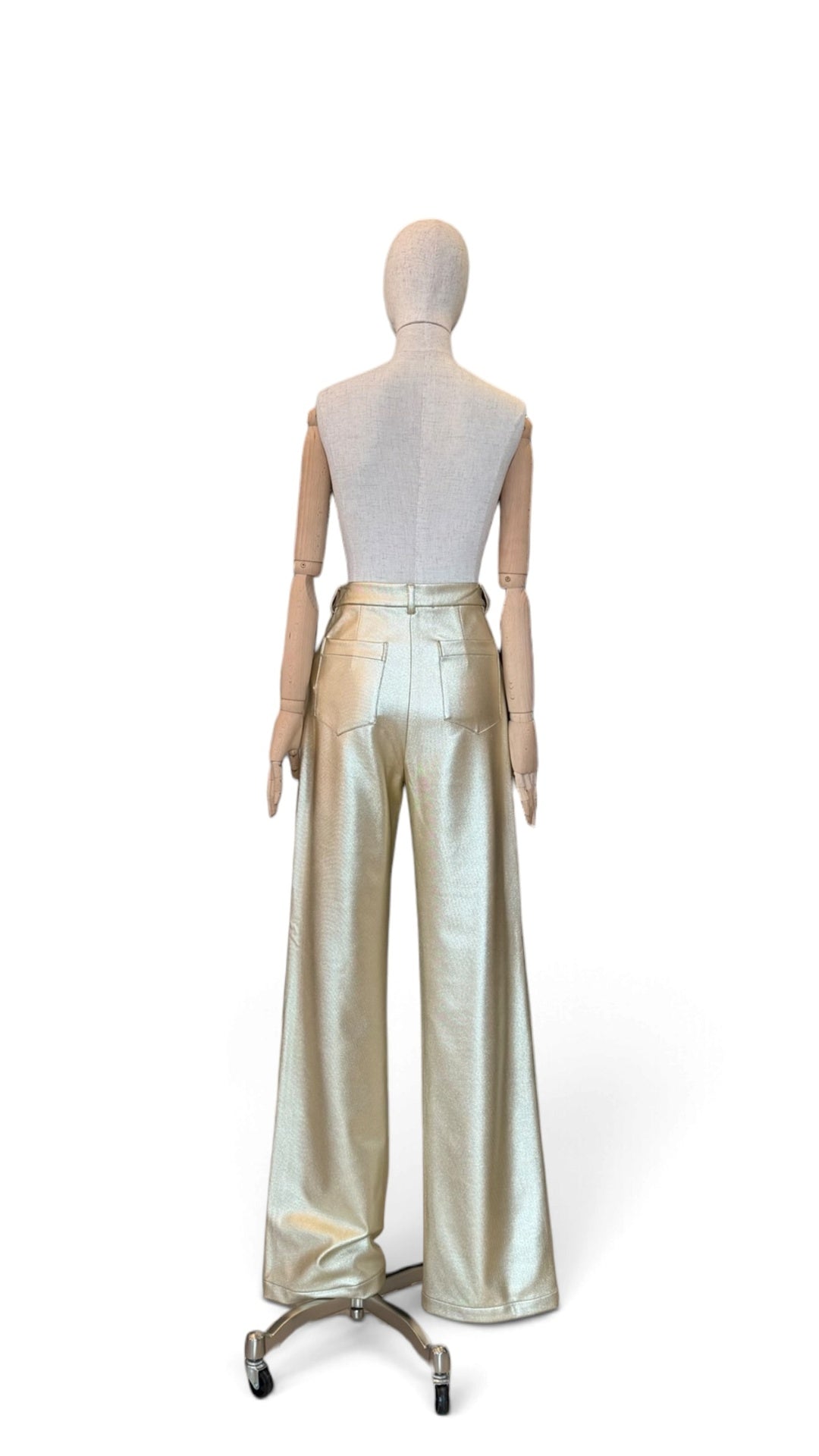 Giovanna Nicolai Hose Metallic Gold N122