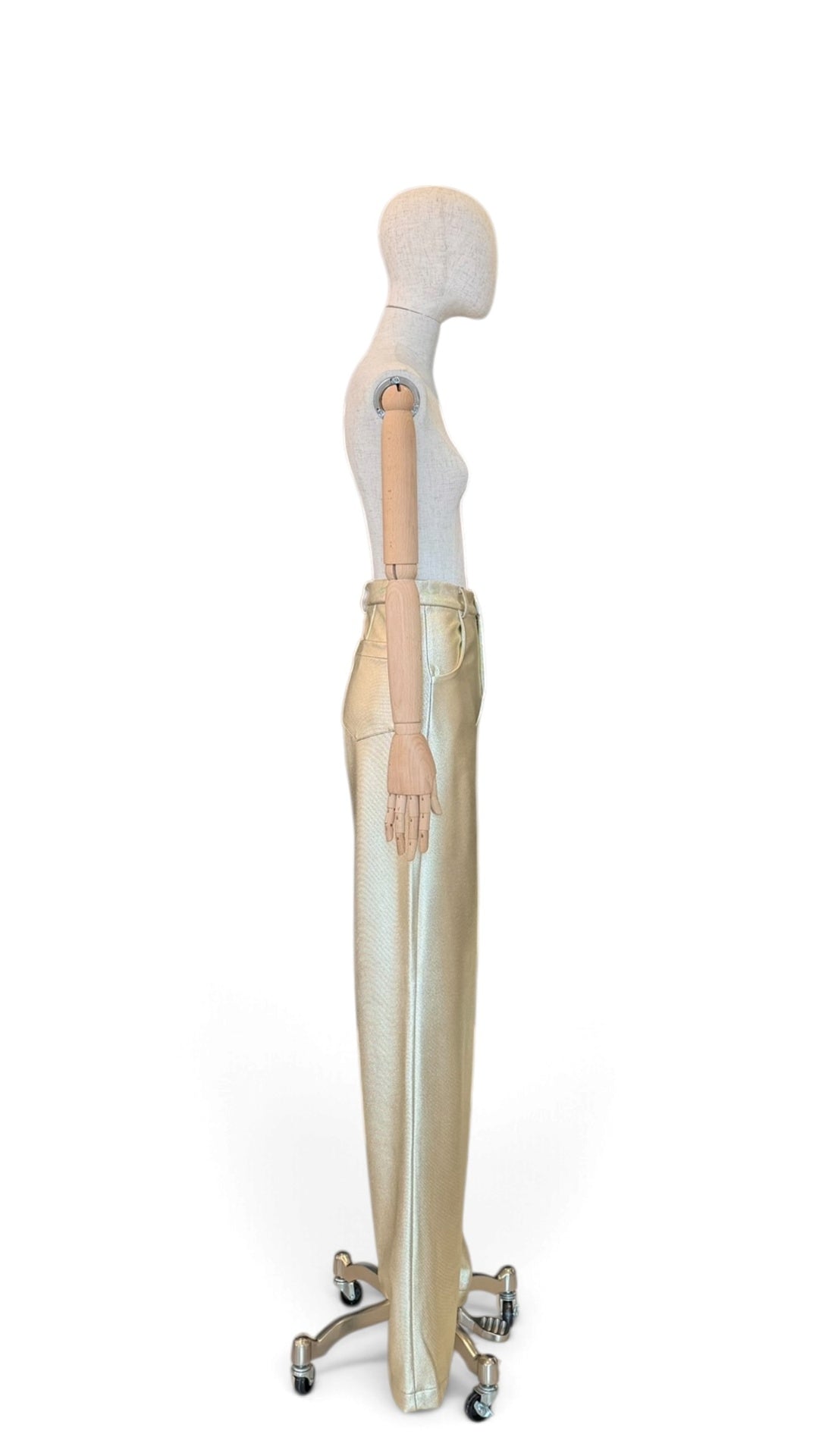 Giovanna Nicolai Hose Metallic Gold N122
