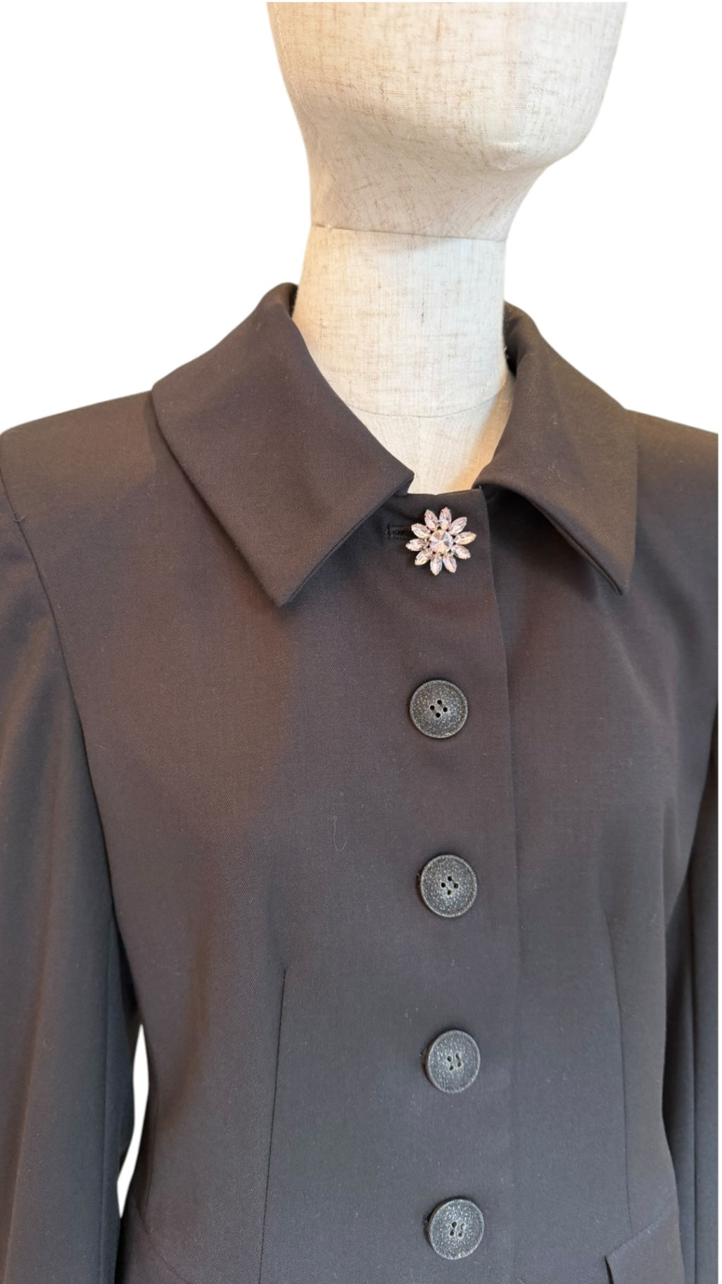 Giovanna Nicolai Jacket Dress Schwarz N129