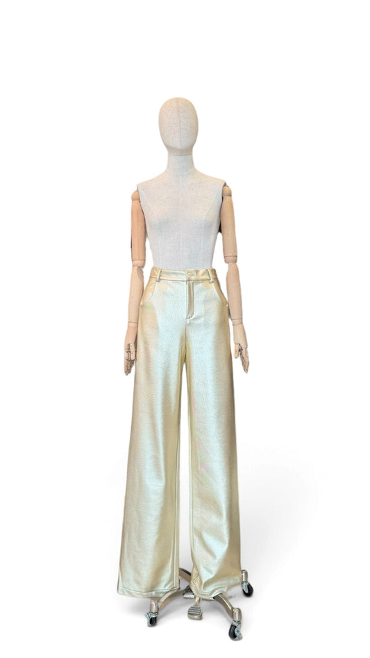 Giovanna Nicolai Hose Metallic Gold N122