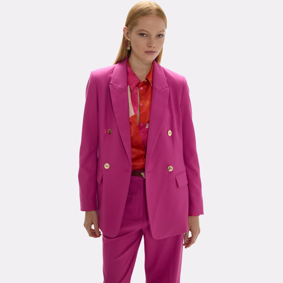 Lola Casademunt Zweireihiger Blazer Pink