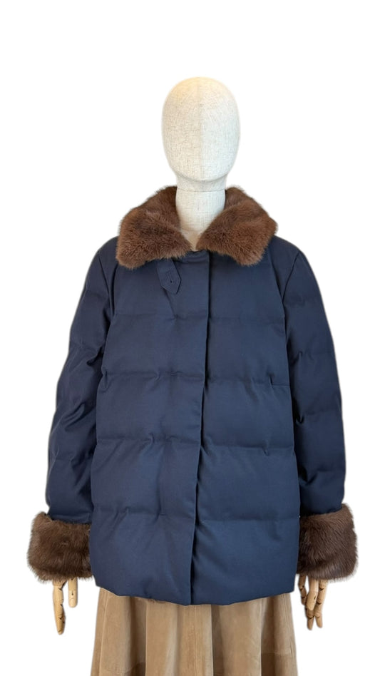 Maximilian Selin Outdoorjacke in Marine