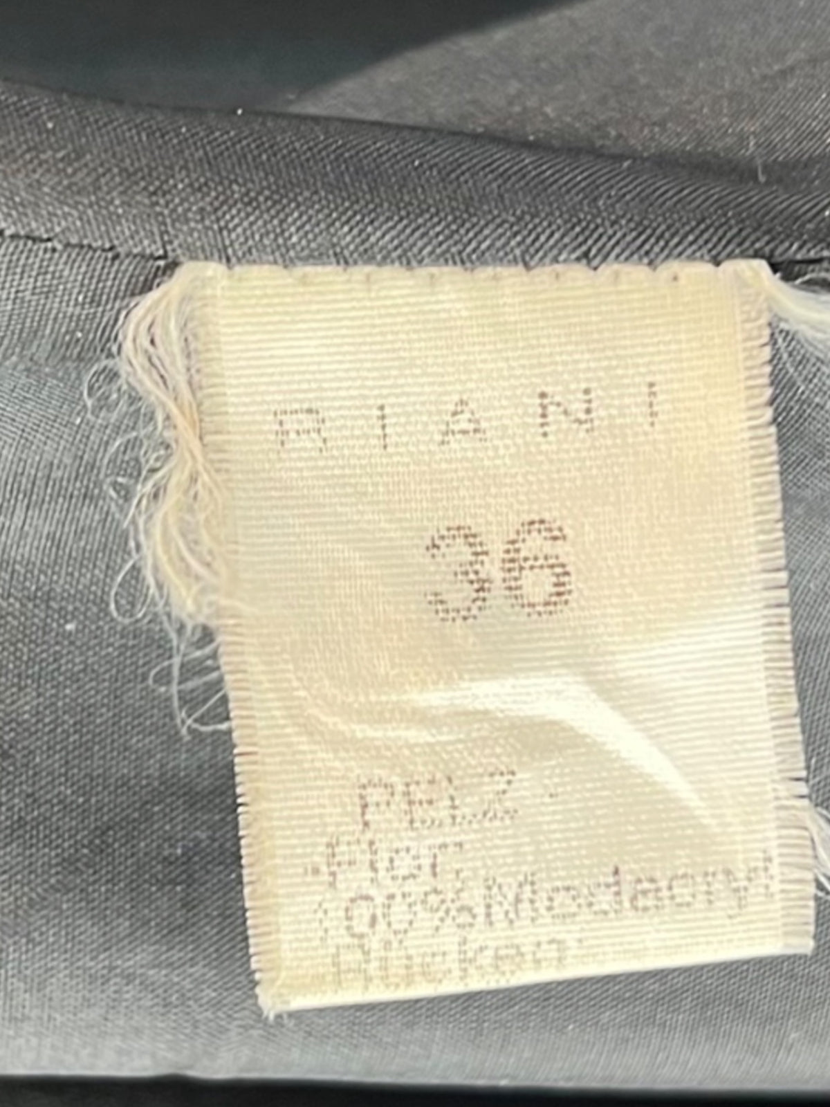 Pre-Loved Riani Mantel aus Kunstfell mit Schalkragen