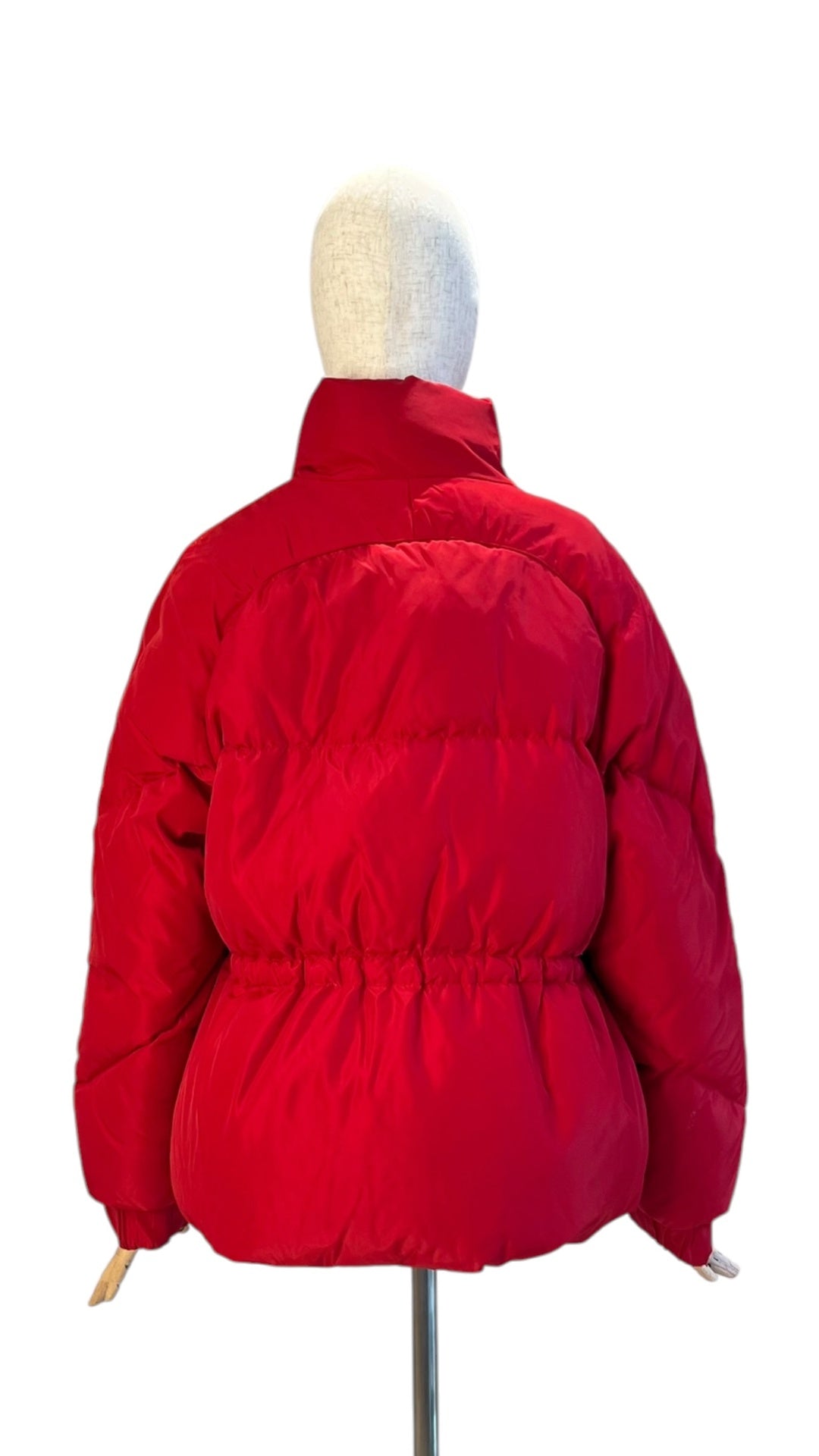 Pre-Loved Ganni Daunenjacke, rot